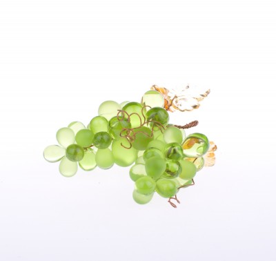 Křišťálový hrozen zelený - velikost 5 - 2v1